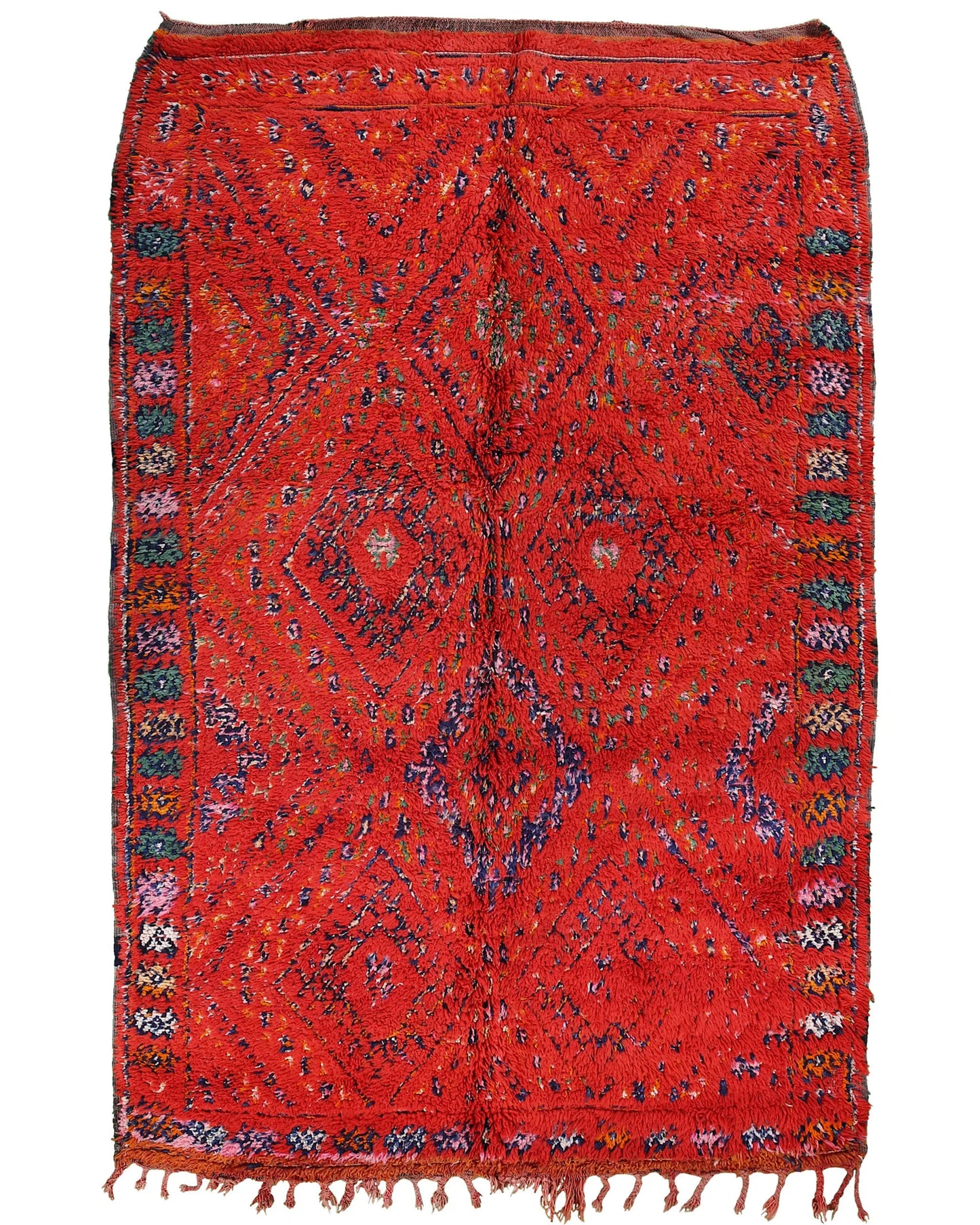 Vintage Moroccan Rug 6'1" x 10'1" – Ref. 4204