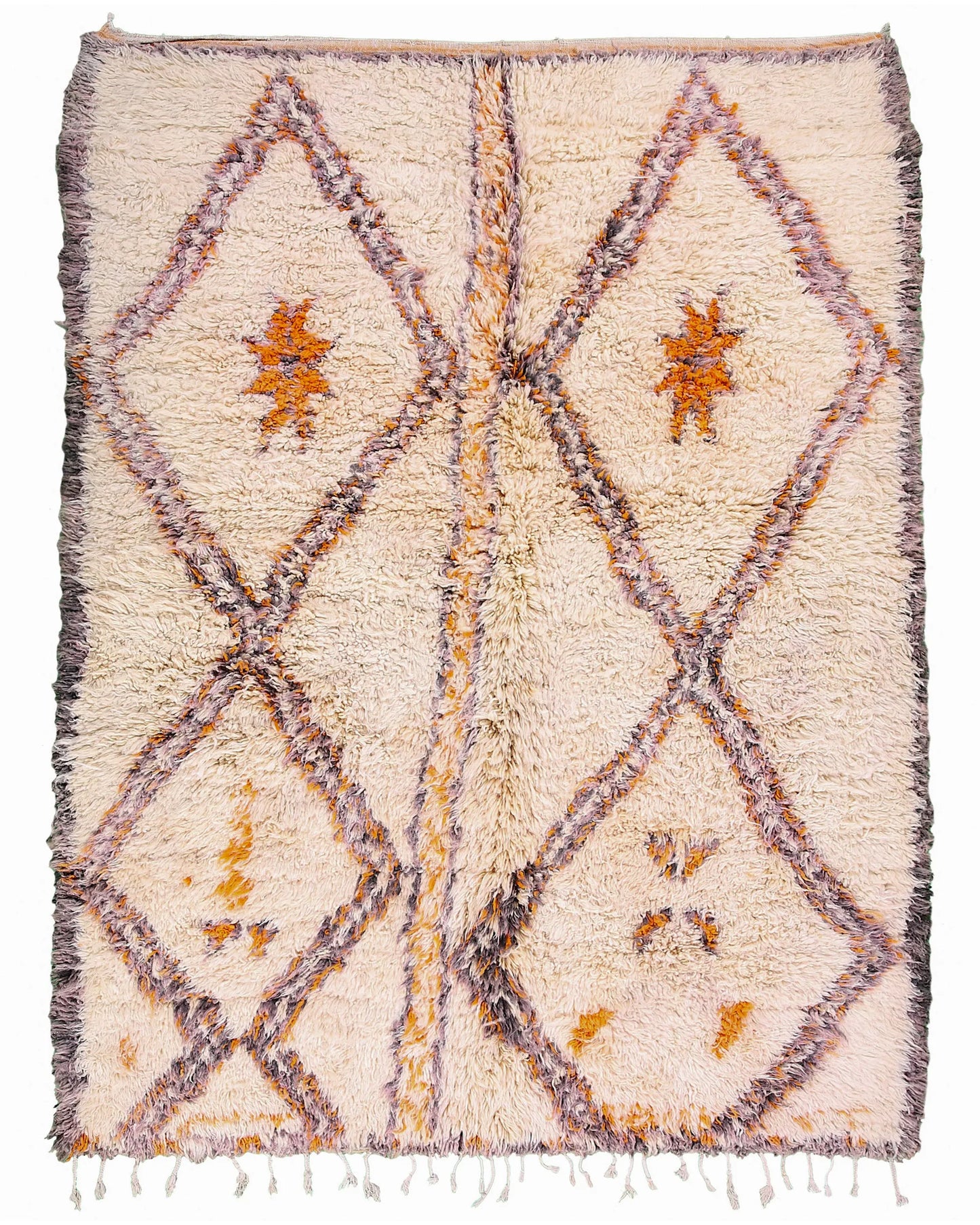 Vintage Moroccan Rug 6'7" x 9'3" – Ref. 4210