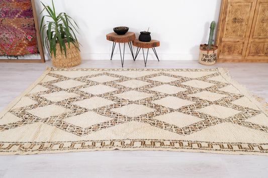 Beni Ourain Rug 6x8 ft – Ref. 1686