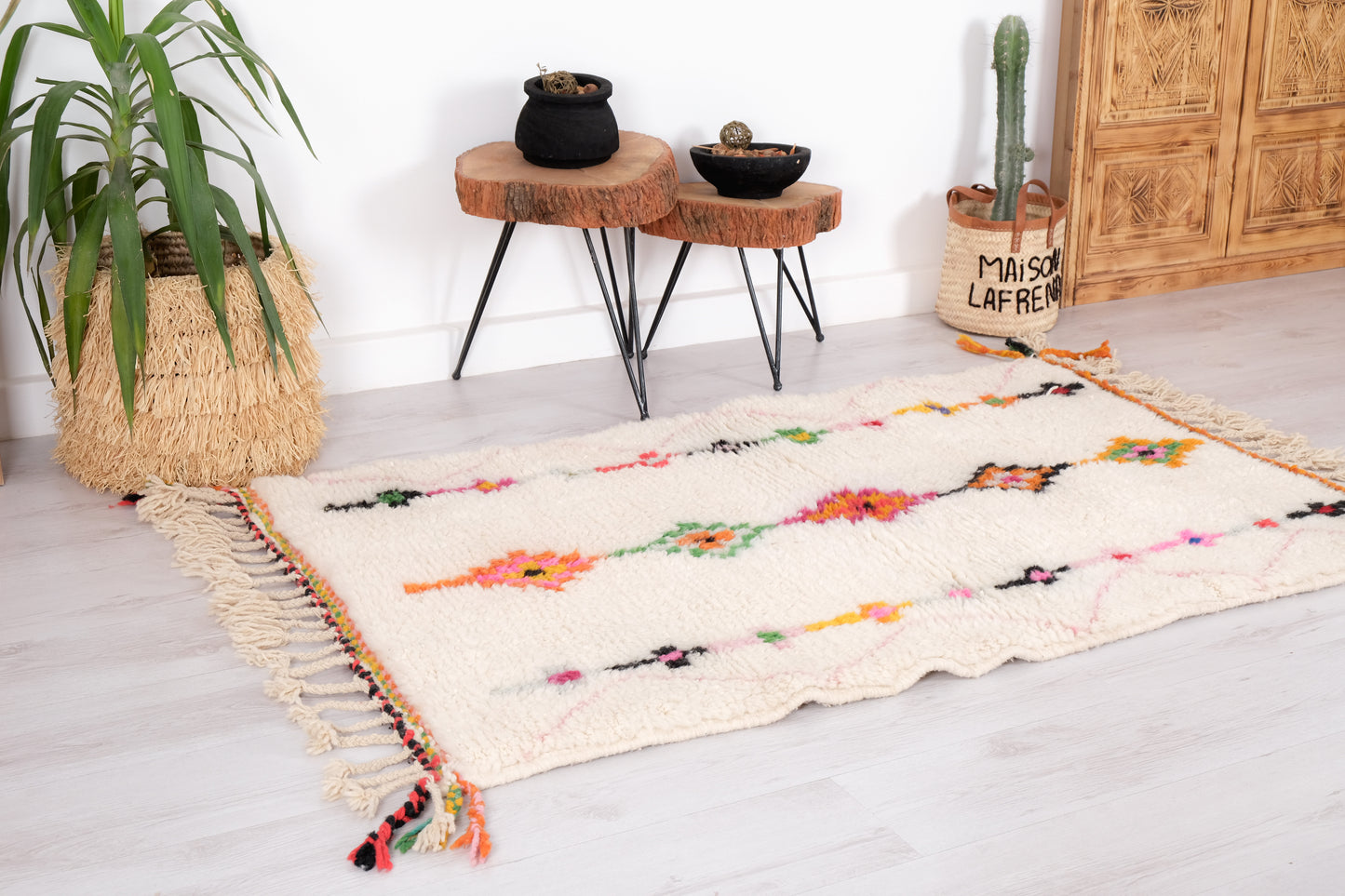 Beni Ourain Rug 3x5 ft – Ref. 1790