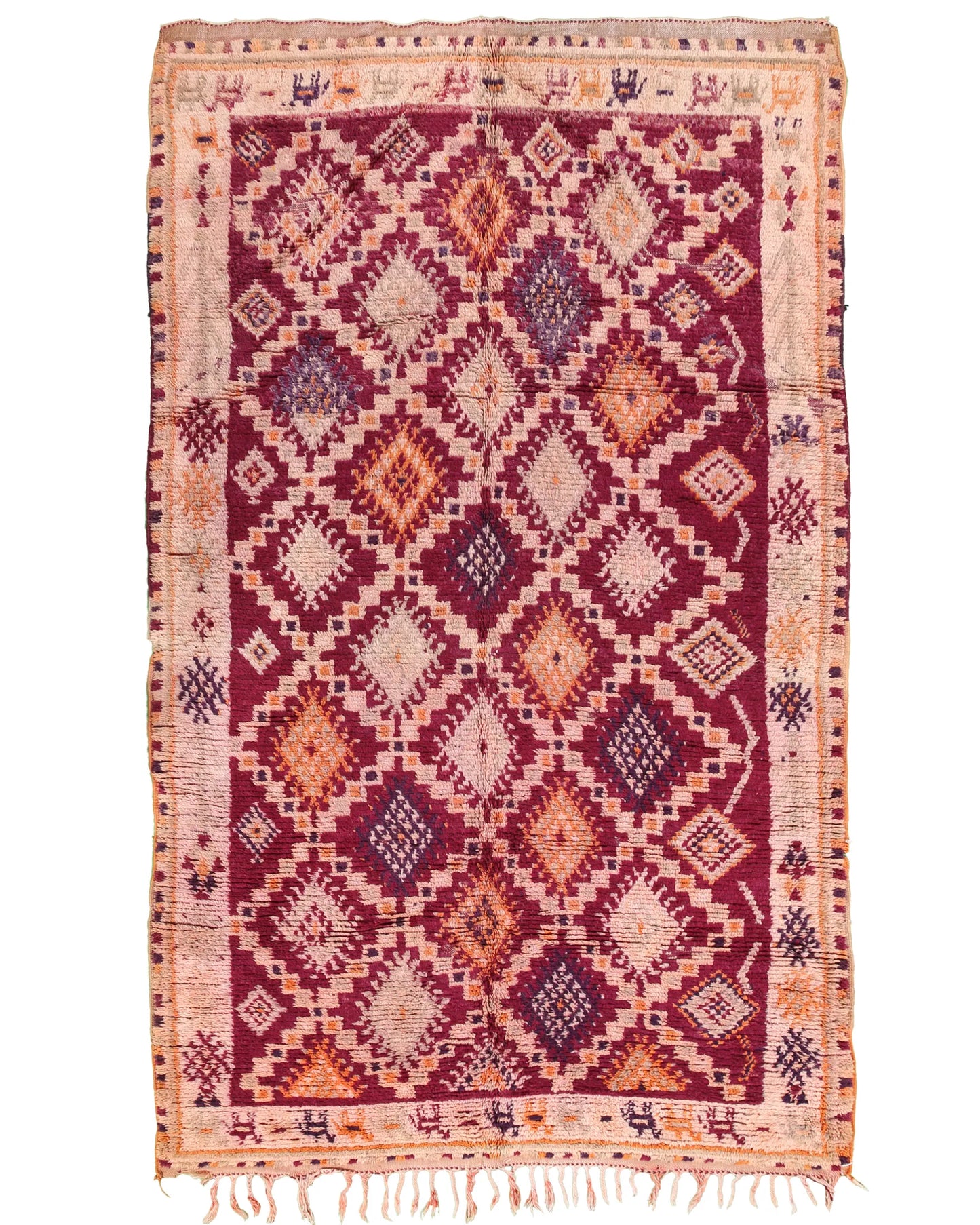 Vintage Moroccan Rug 5'9" x 12'8" – Ref. 4137