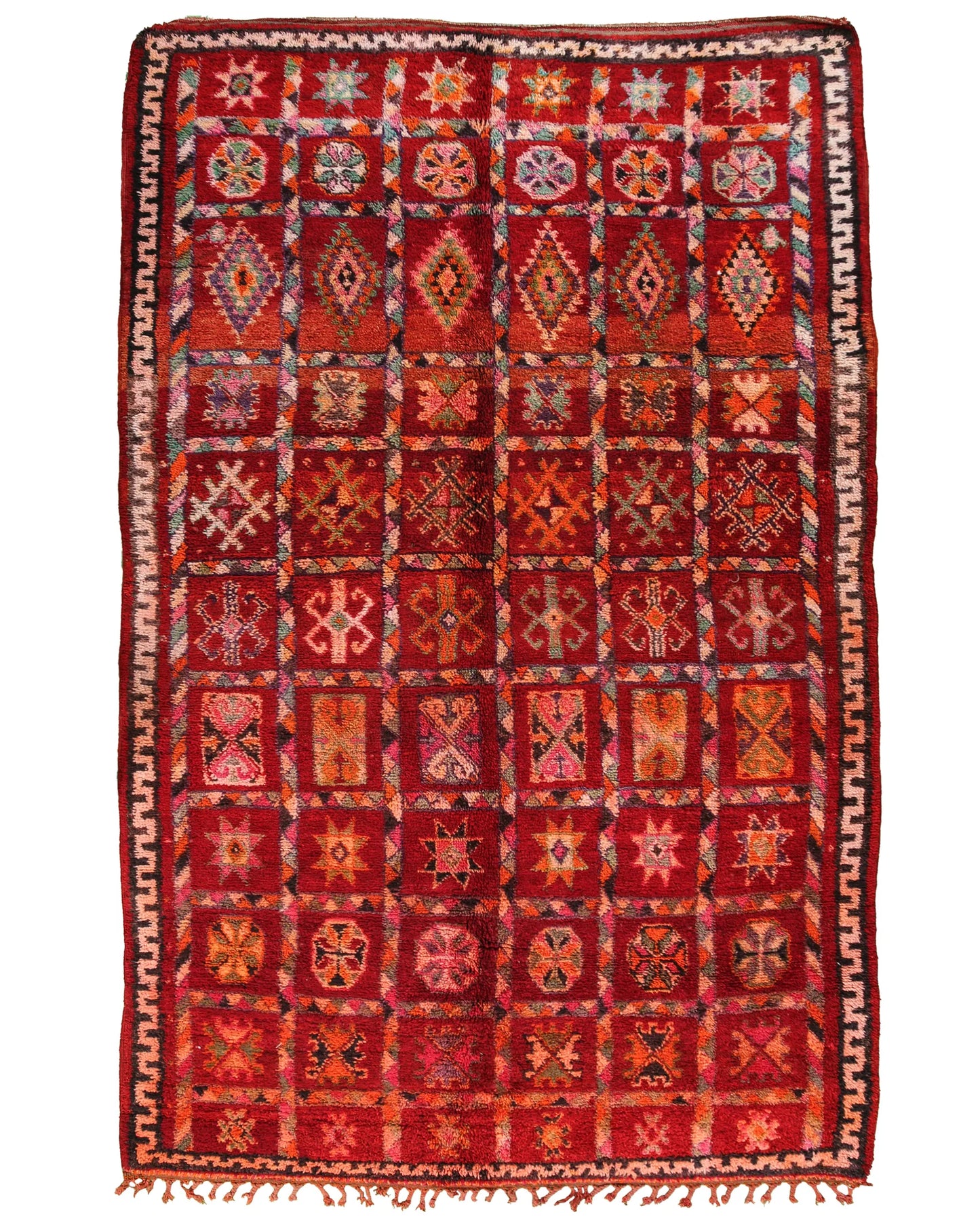Vintage Moroccan Rug 5'7" x 10'9" – Ref. 4128