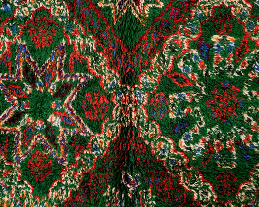 Vintage Moroccan Rug 7'2" x 12'3" – Ref. 4153