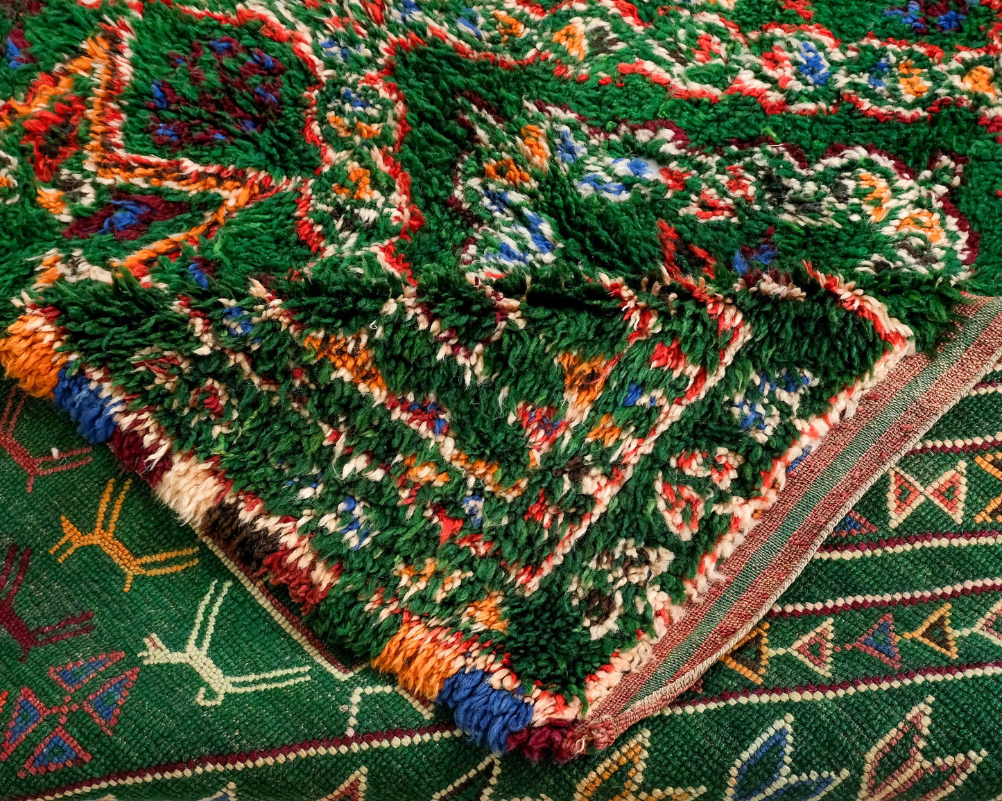 Vintage Moroccan Rug 7'2" x 12'3" – Ref. 4153