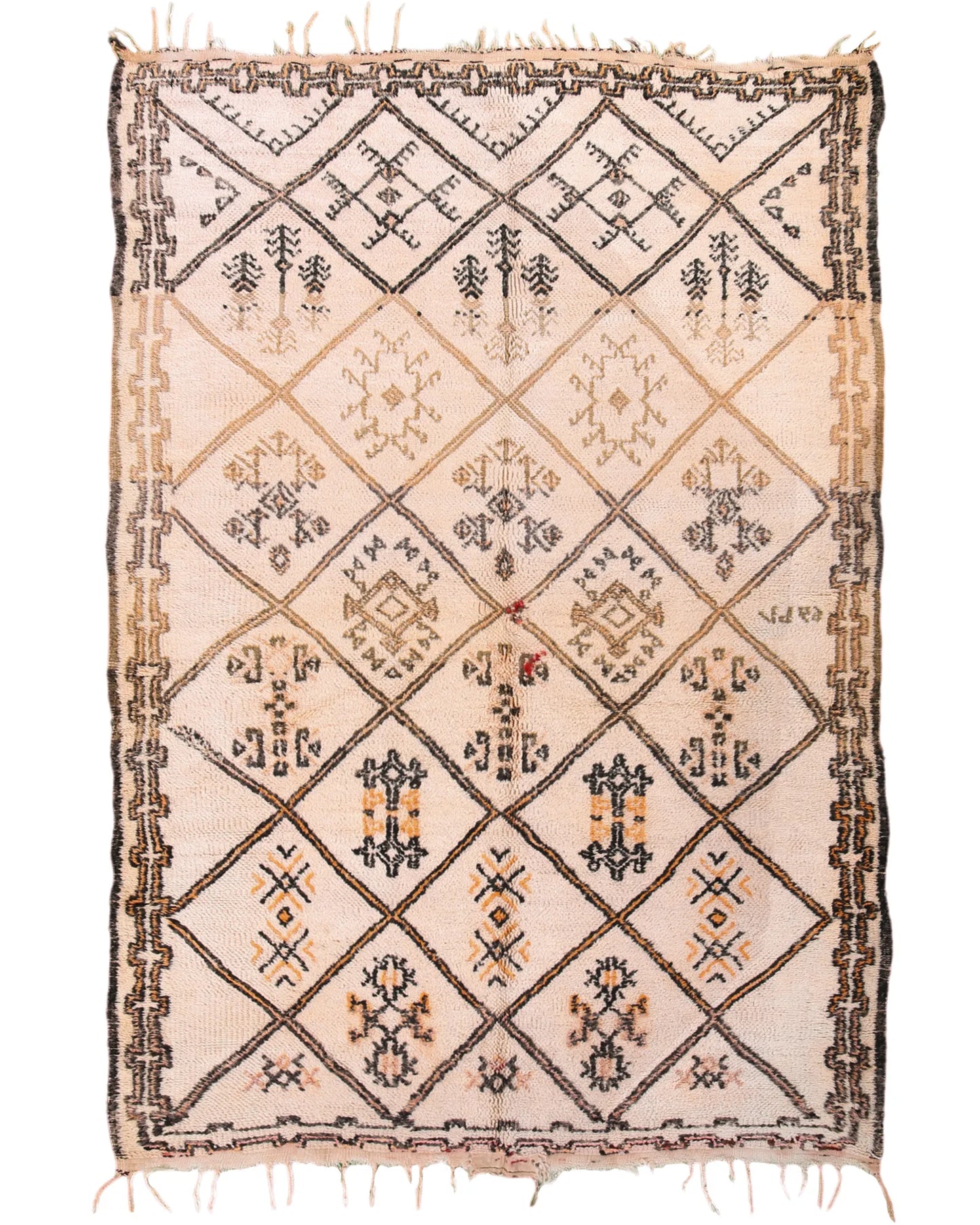 Vintage Moroccan Rug 5'6" x 9'4" – Ref. 4143