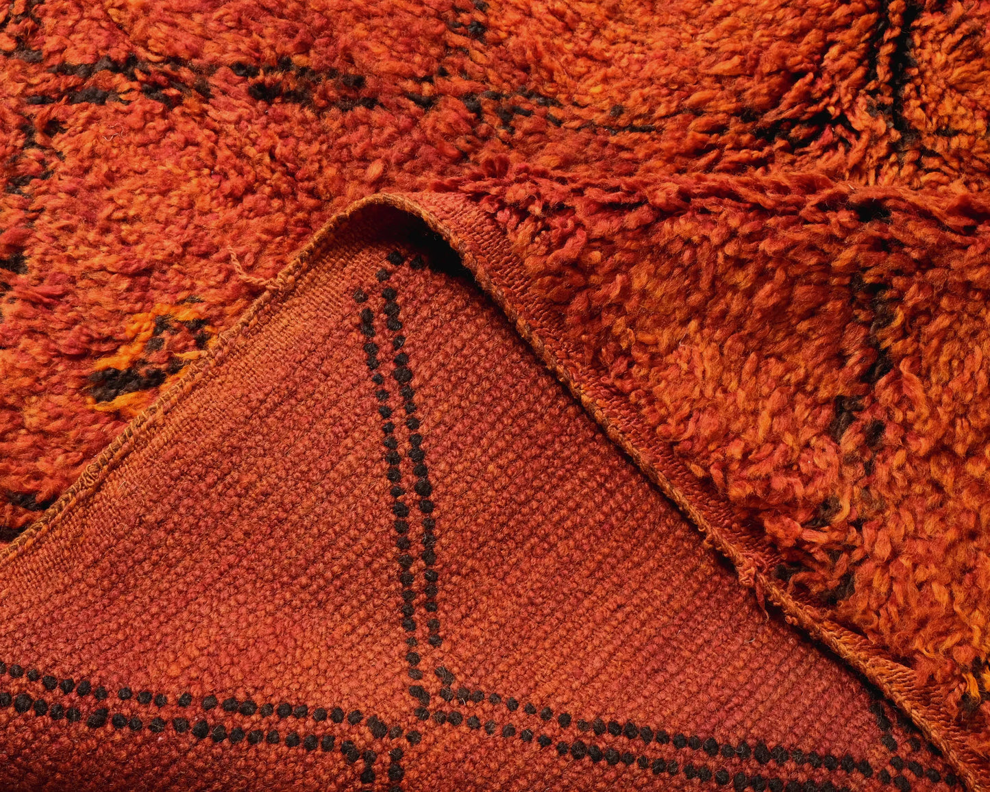 Vintage Moroccan Rug 6'7" x 11'4" – Ref. 4220