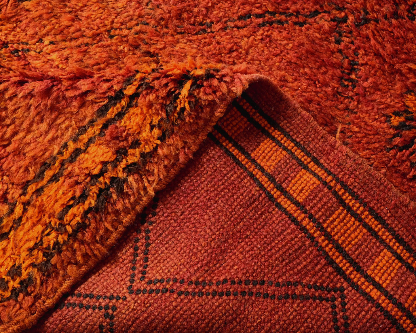 Vintage Moroccan Rug 6'7" x 11'4" – Ref. 4220