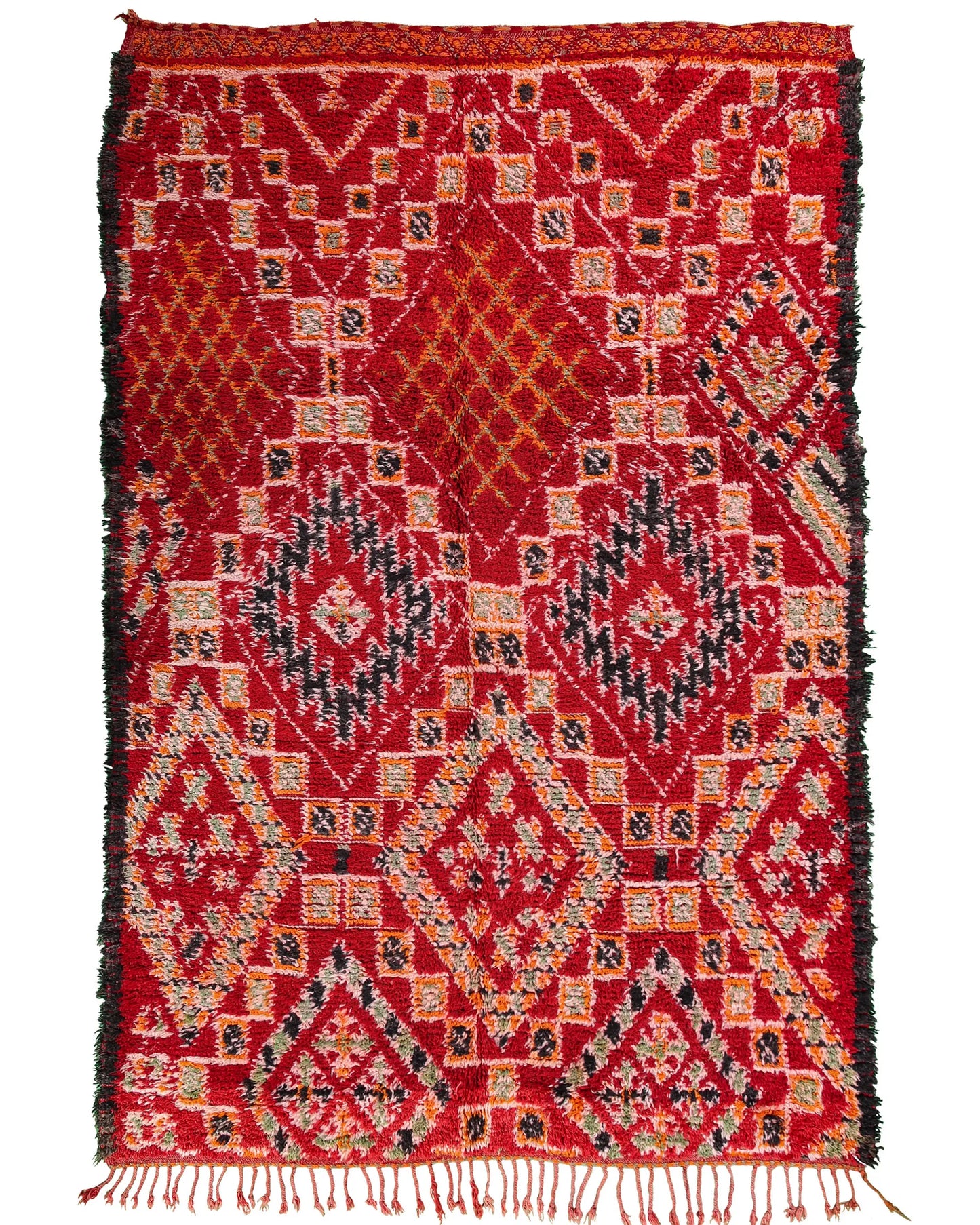 Vintage Moroccan Rug 5'7" x 9'2" – Ref. 4216