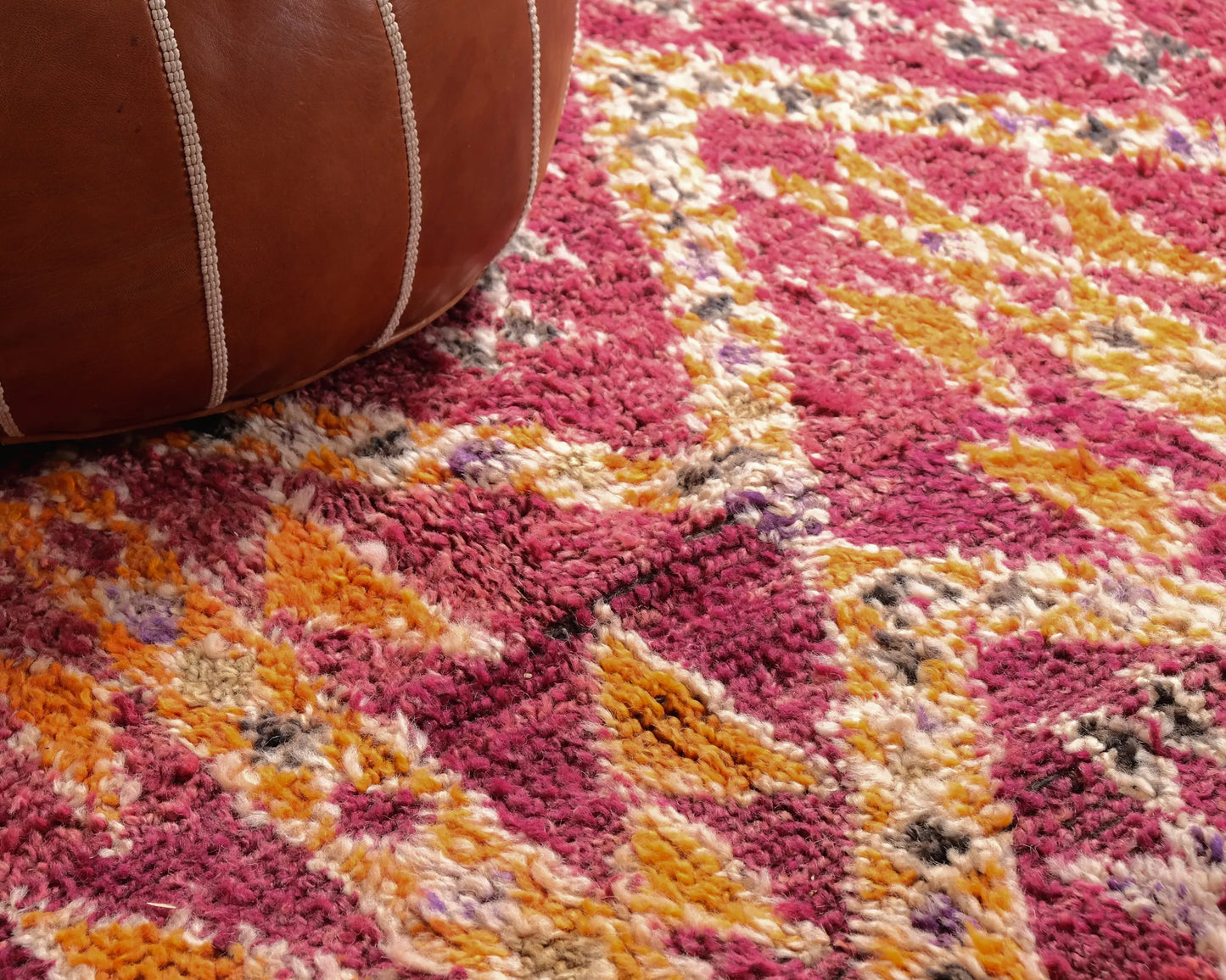 Vintage Moroccan Rug 6'7" x 11'4" – Ref. 4222