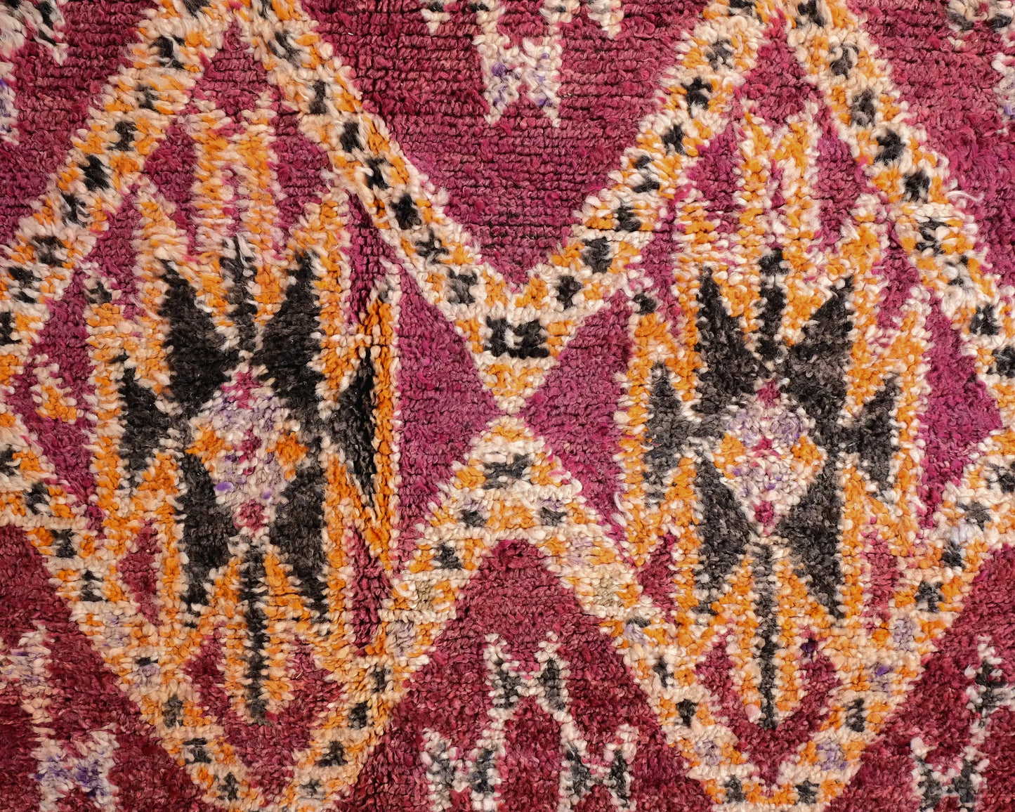 Vintage Moroccan Rug 6'7" x 11'4" – Ref. 4222