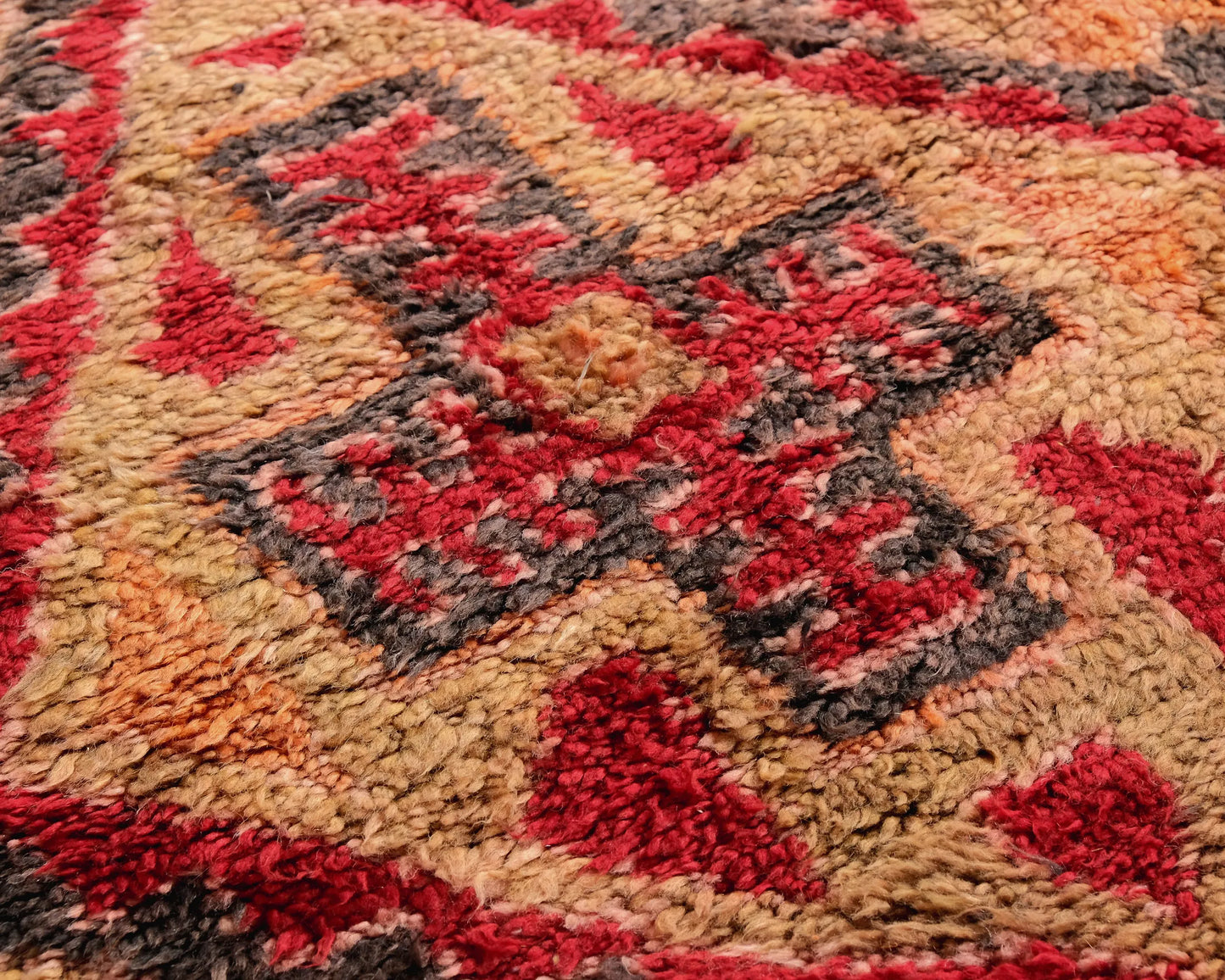 Vintage Moroccan Rug 6'9" x 13'7" – Ref. 4130
