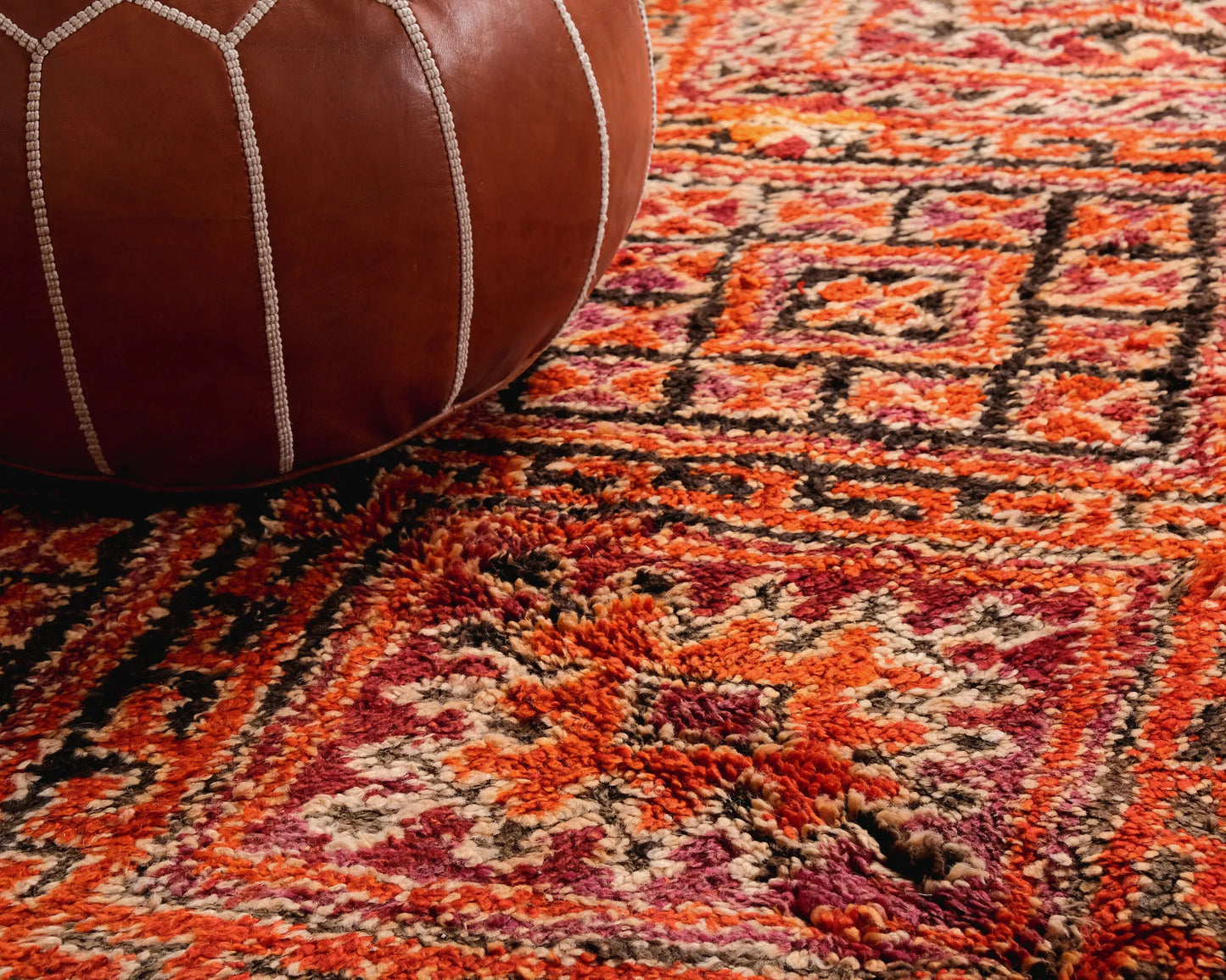 Vintage Moroccan Rug 6'7" x 11'3" – Ref. 4134