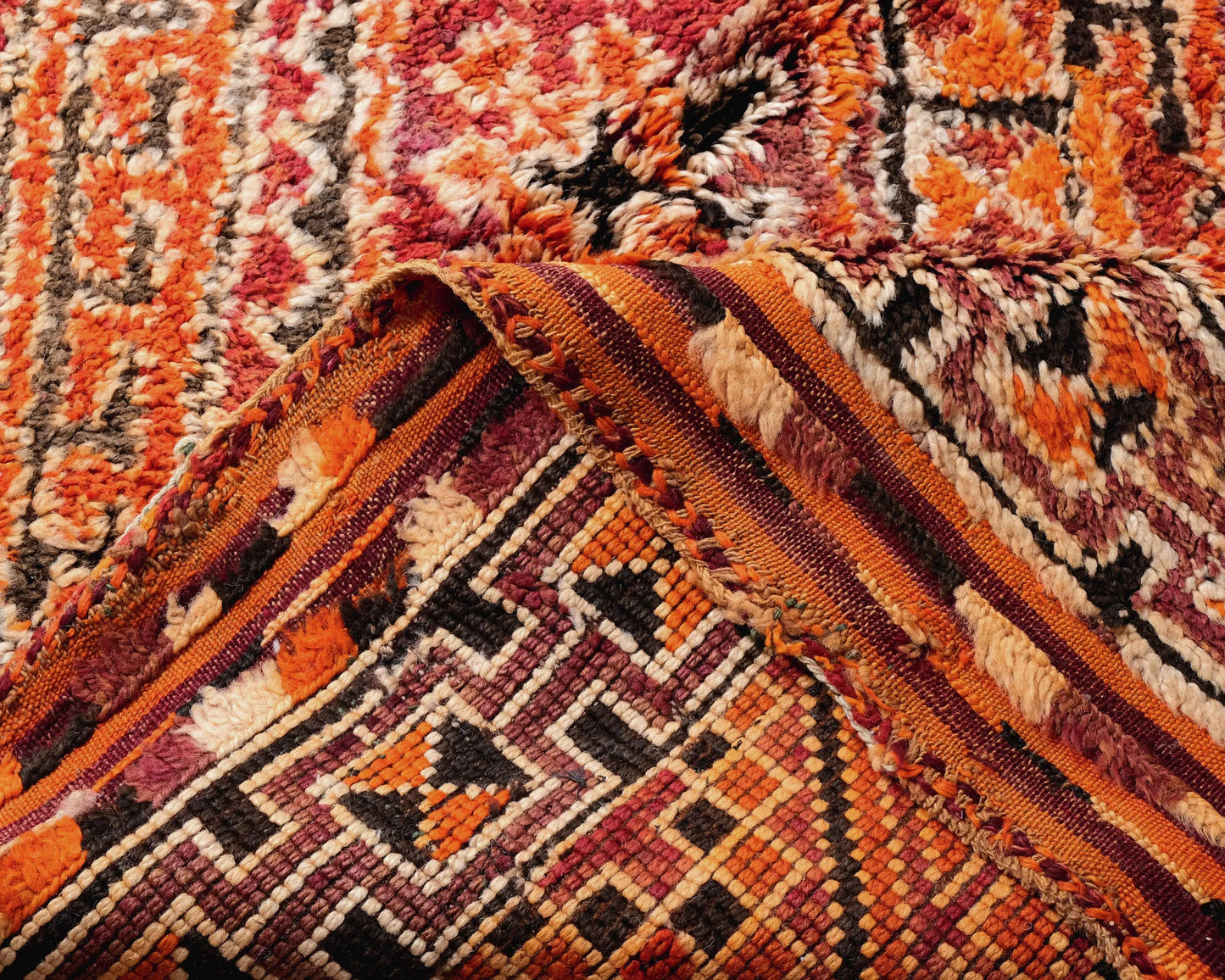 Vintage Moroccan Rug 6'7" x 11'3" – Ref. 4134