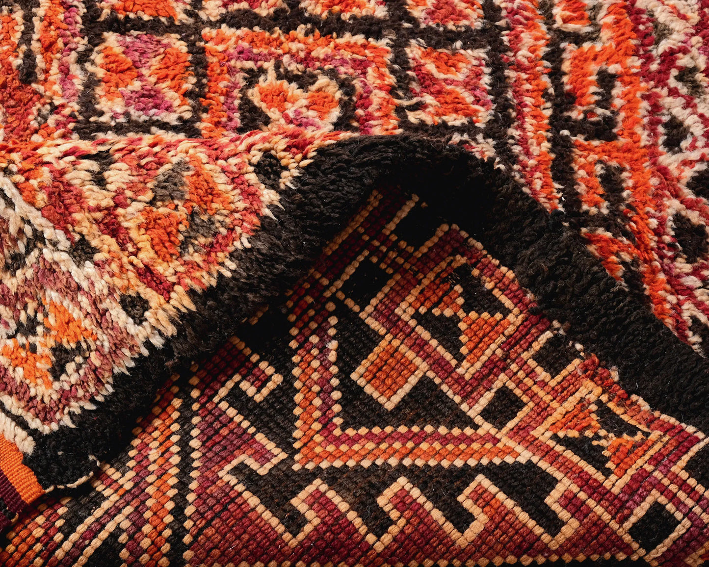 Vintage Moroccan Rug 6'7" x 11'3" – Ref. 4134