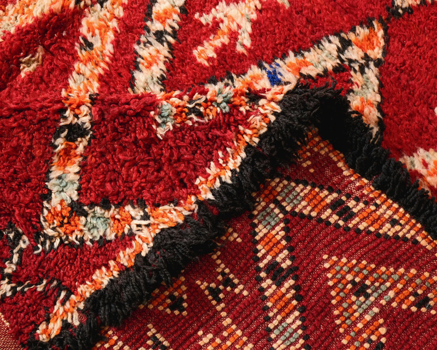 Vintage Moroccan Rug 6'5" x 11'7" – Ref. 4203