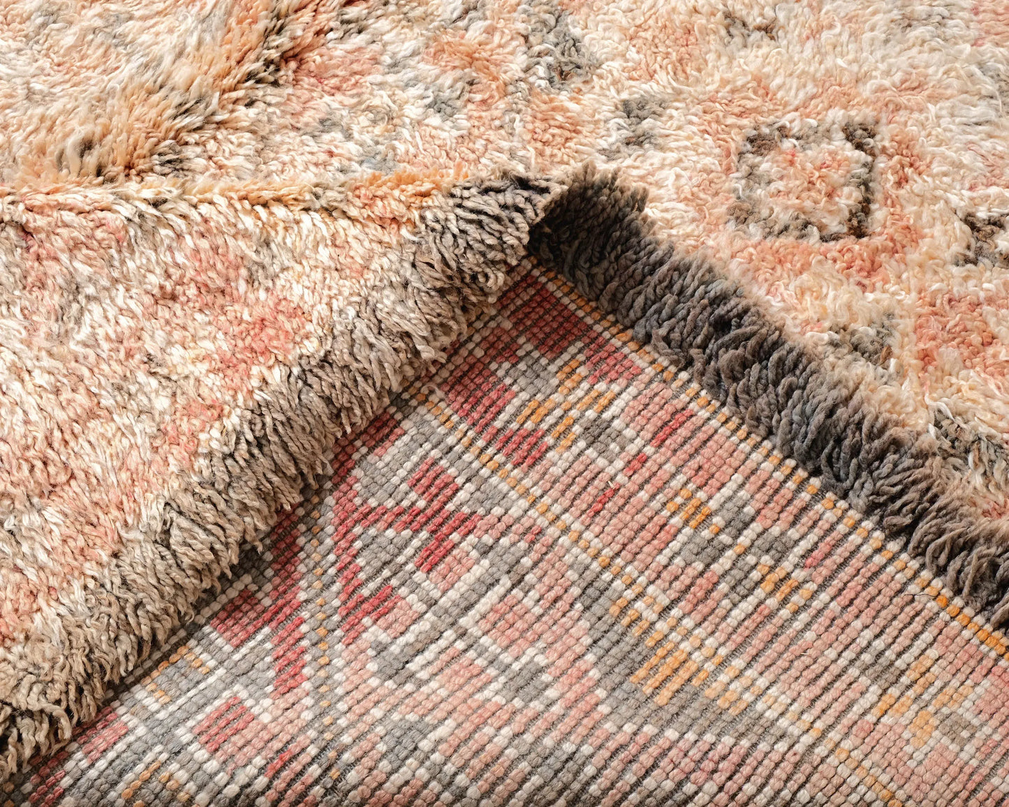 Vintage Moroccan Rug 6'6" x 12'9" – Ref. 4135