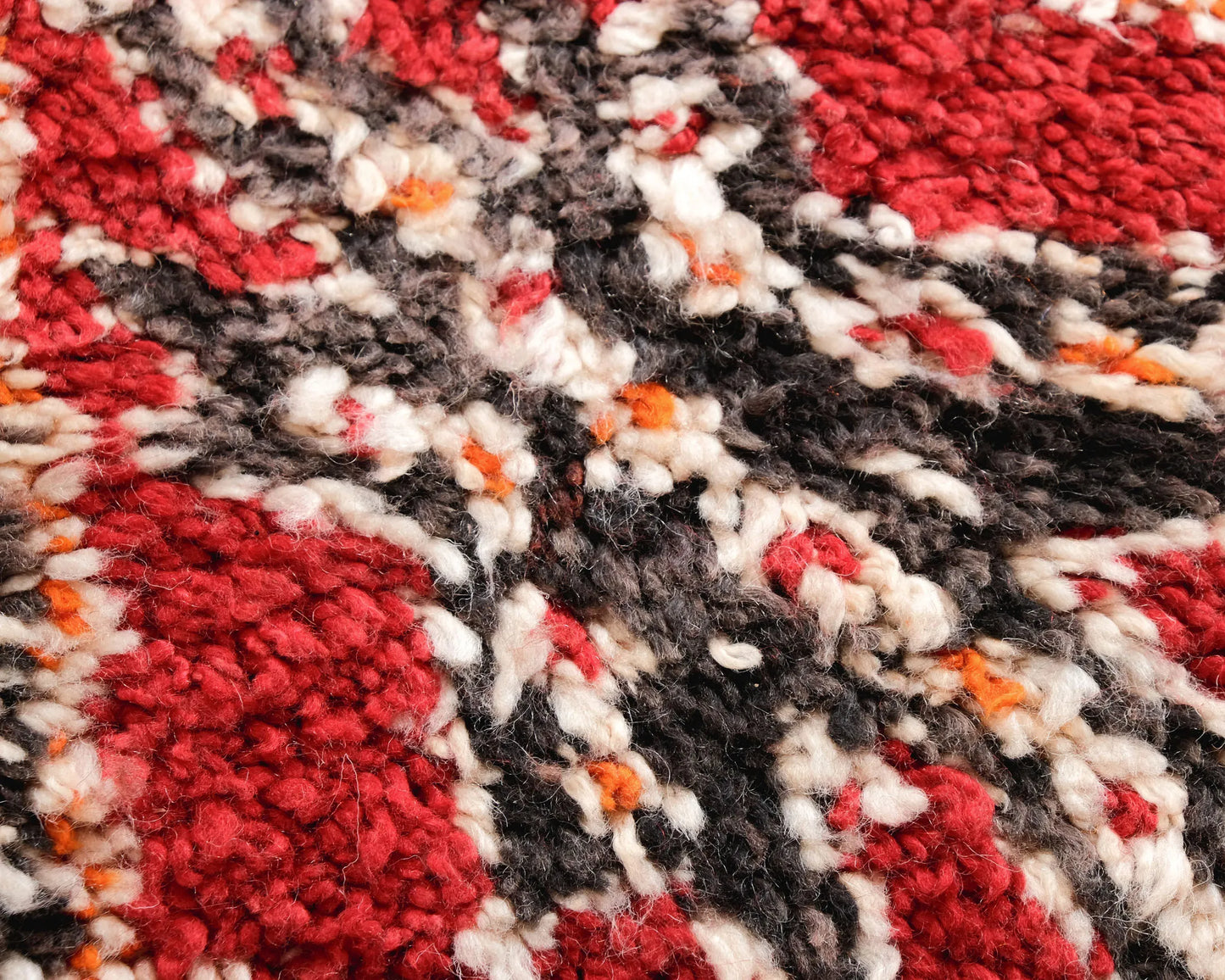 Vintage Moroccan Rug 6'6" x 12'5" – Ref. 4138