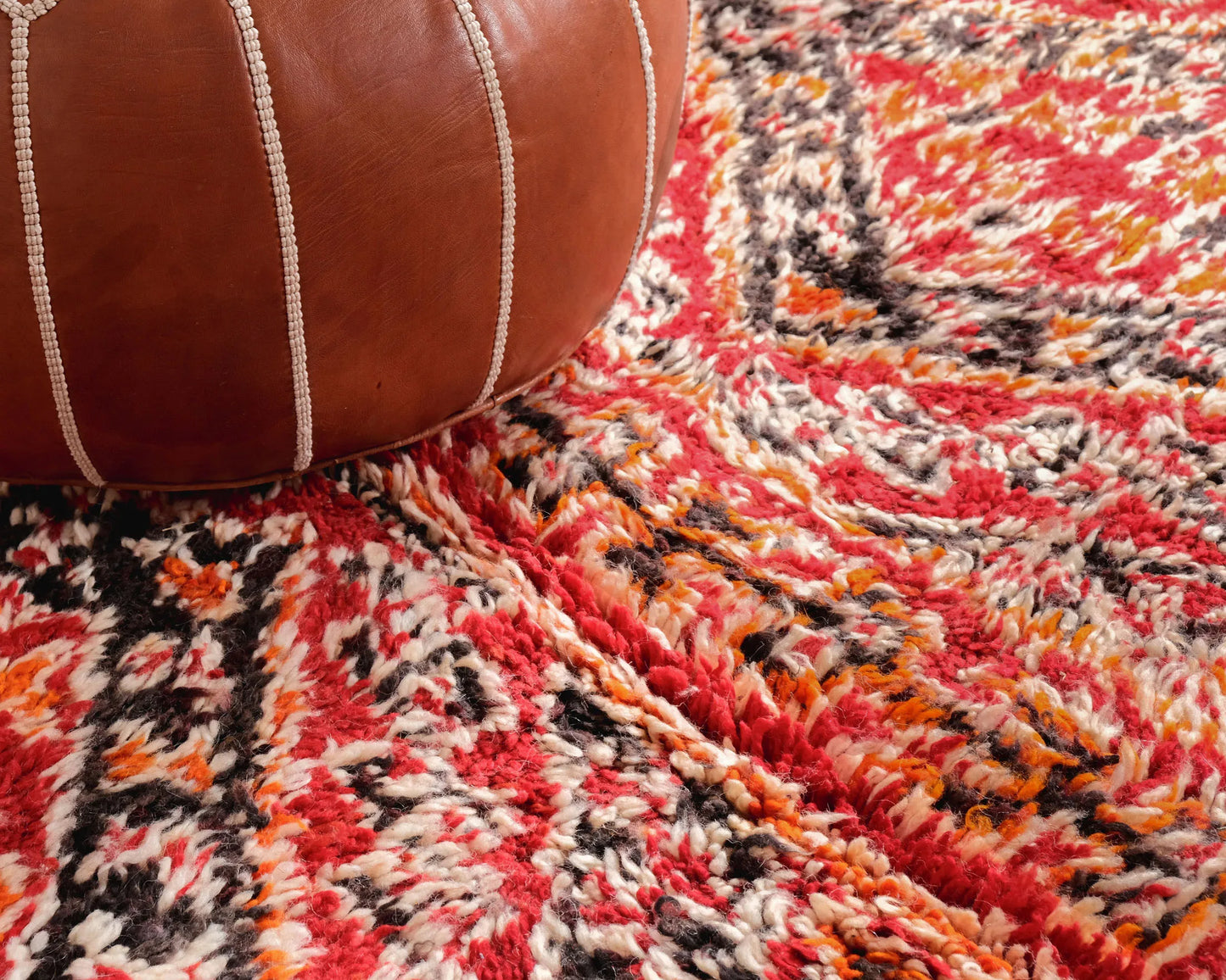 Vintage Moroccan Rug 6'6" x 12'5" – Ref. 4138