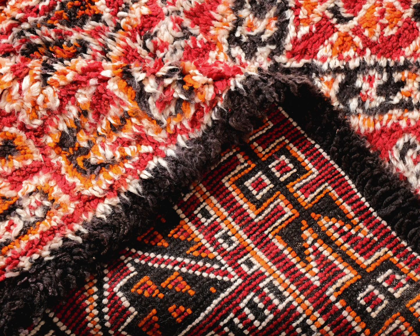 Vintage Moroccan Rug 6'6" x 12'5" – Ref. 4138