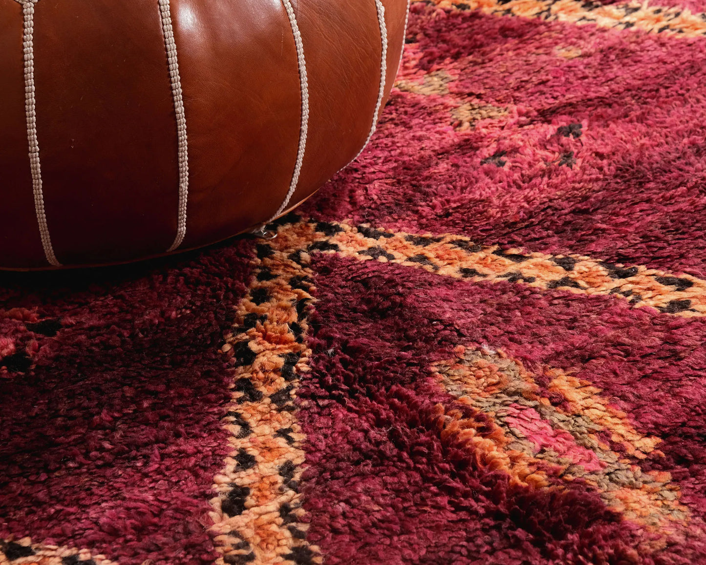 Vintage Moroccan Rug 6'6" x 12'6" – Ref. 4189