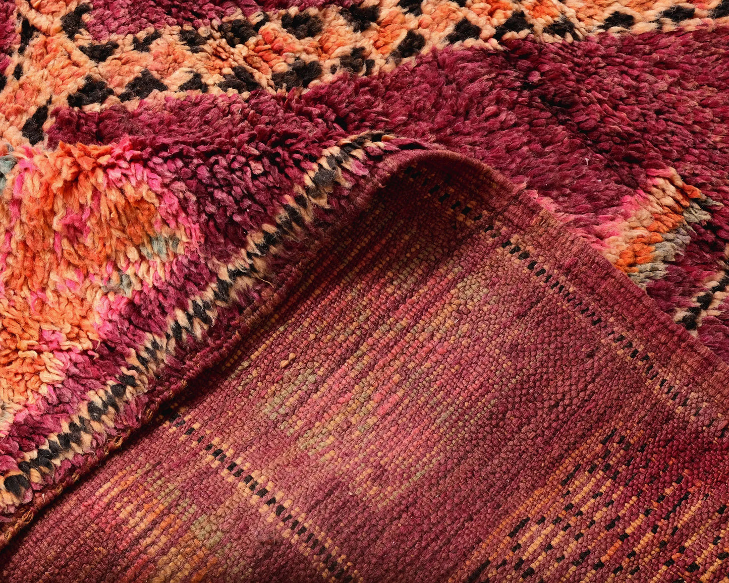 Vintage Moroccan Rug 6'6" x 12'6" – Ref. 4189