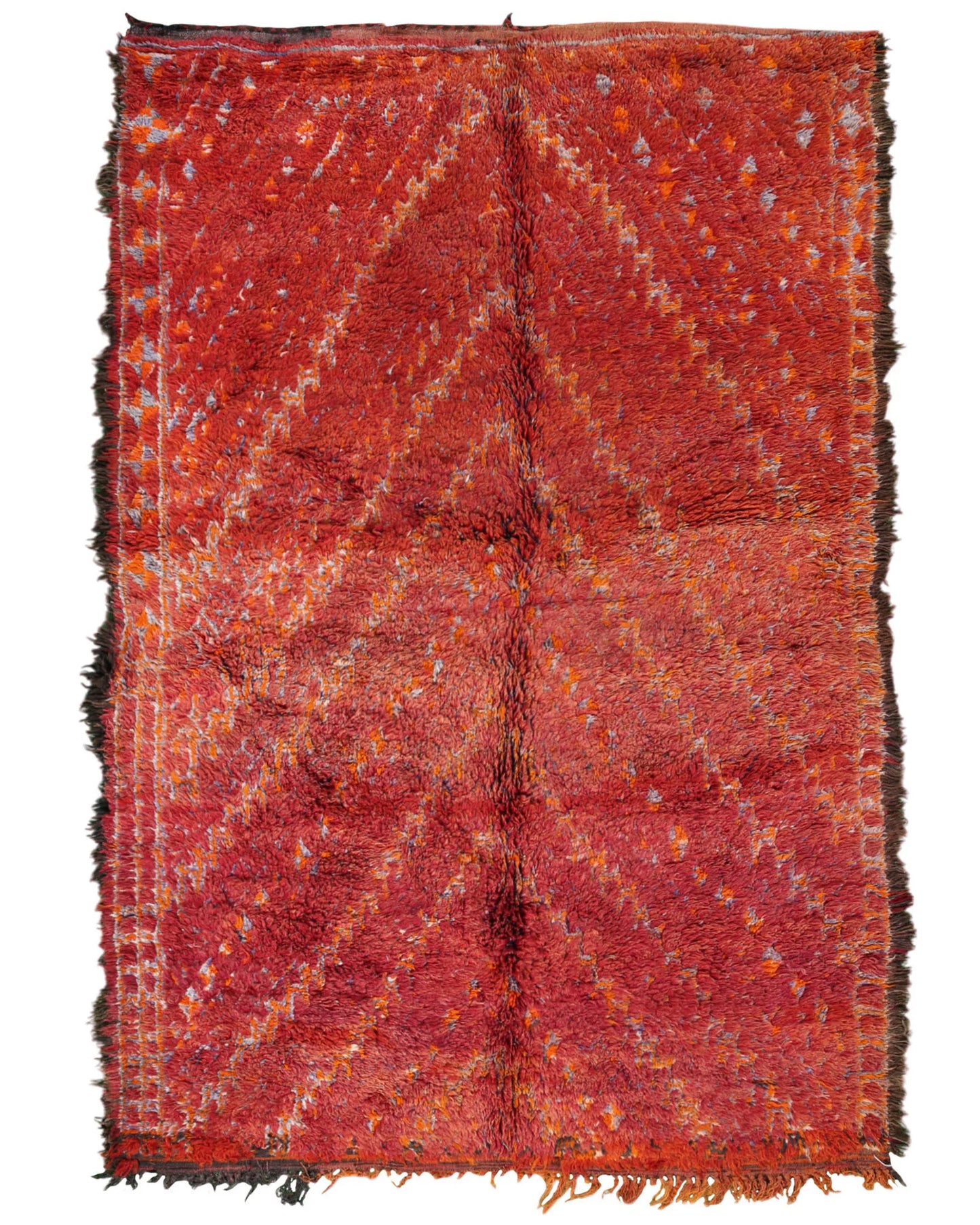 Vintage Moroccan Rug 6'2" x 9'5" – Ref. 4191