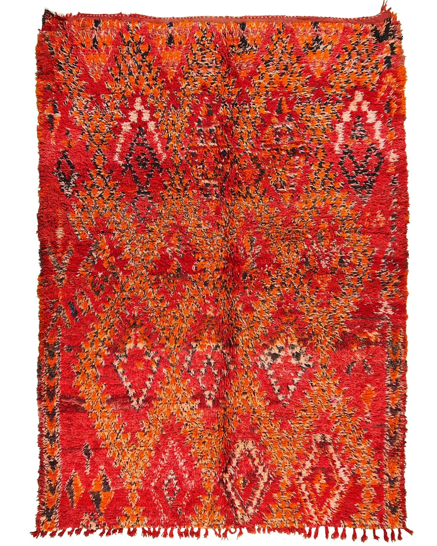 Vintage Moroccan Rug 6'8" x 8'8" – Ref. 4139