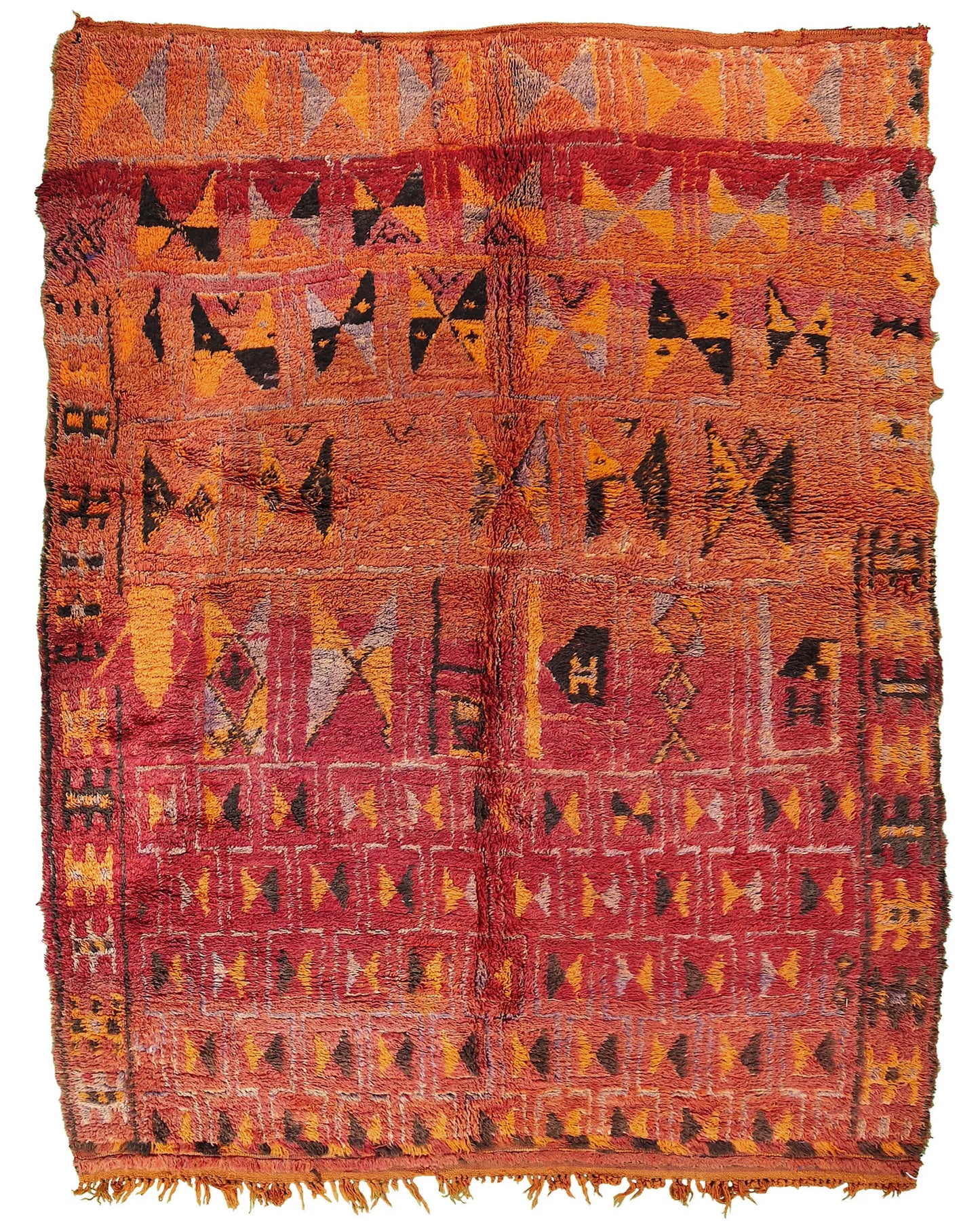 Vintage Moroccan Rug 6'5" x 8'9" – Ref. 4230