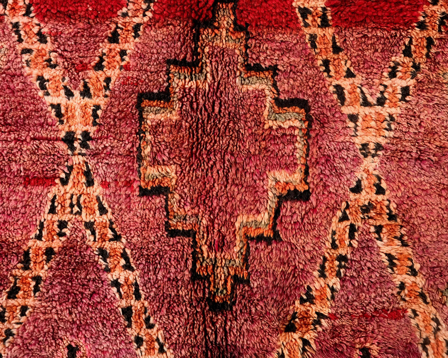 Vintage Moroccan Rug 6'6" x 12'6" – Ref. 4189