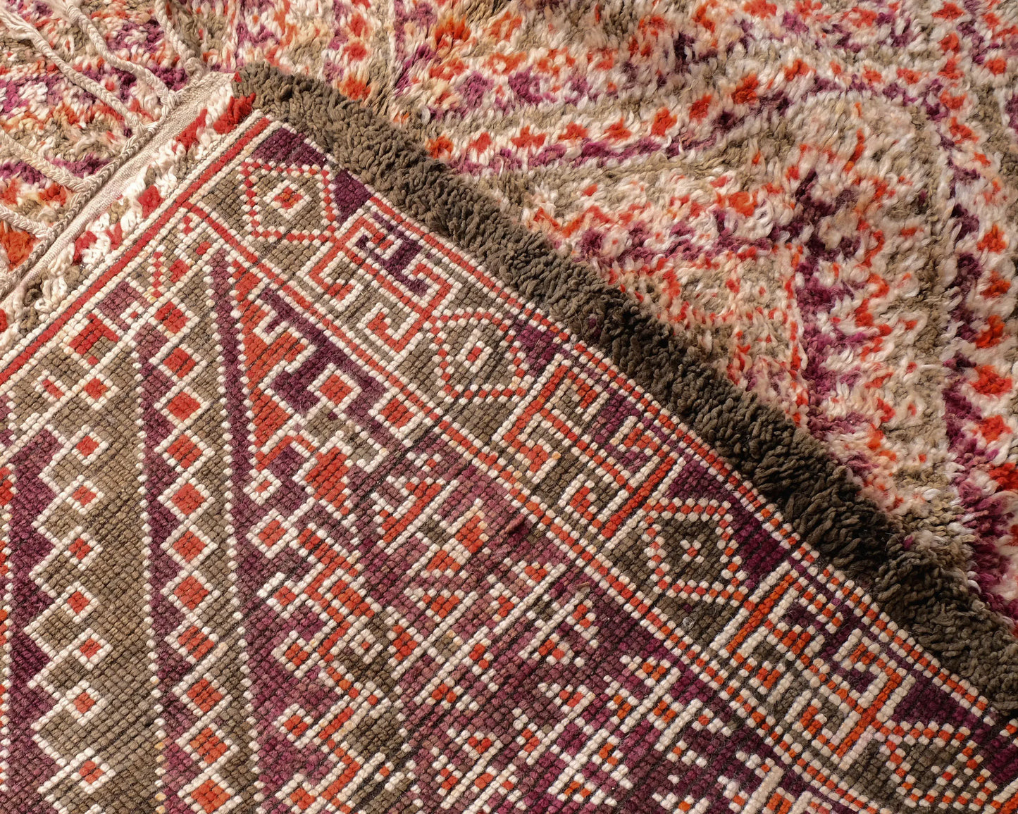 Vintage Moroccan Rug 6'6" x 13'5" – Ref. 4146