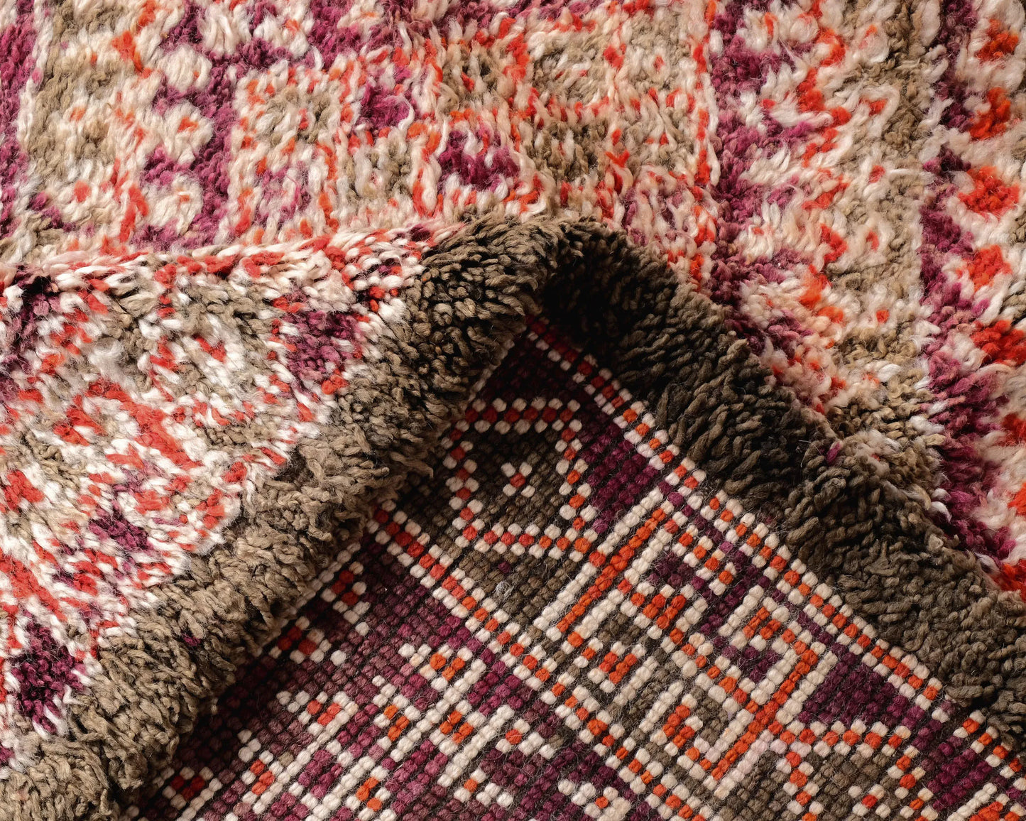 Vintage Moroccan Rug 6'6" x 13'5" – Ref. 4146