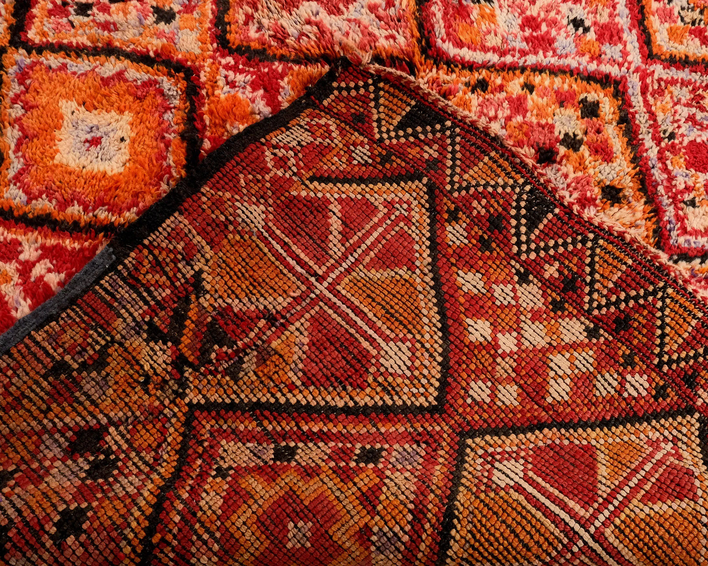 Vintage Moroccan Rug 6'7" x 9'3" – Ref. 4186