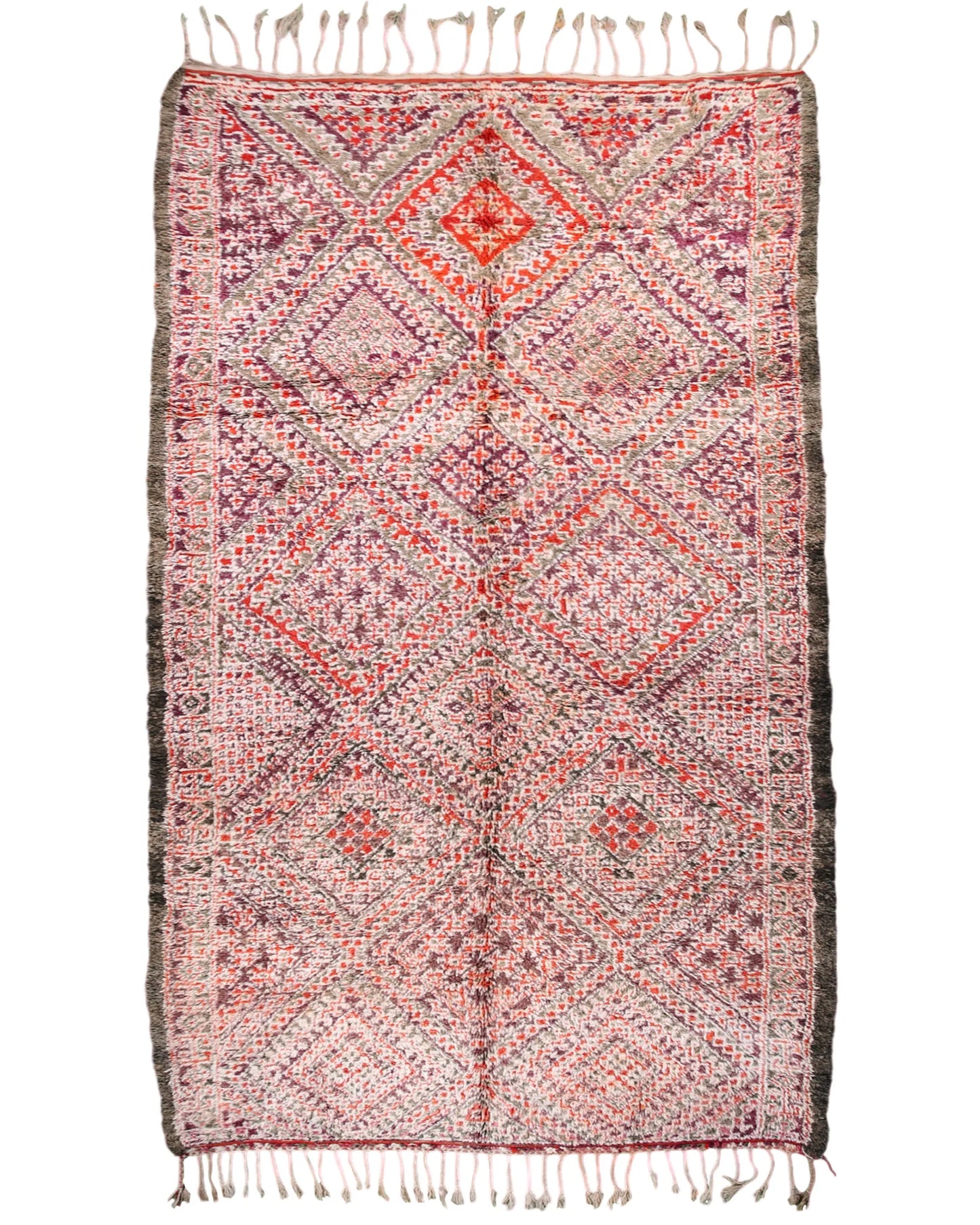 Vintage Moroccan Rug 6'6" x 13'5" – Ref. 4146