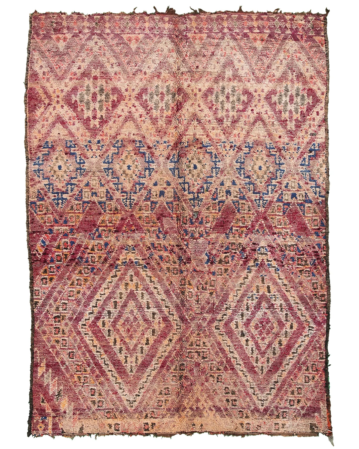 Vintage Moroccan Rug 6'9" x 11'9" – Ref. 4123
