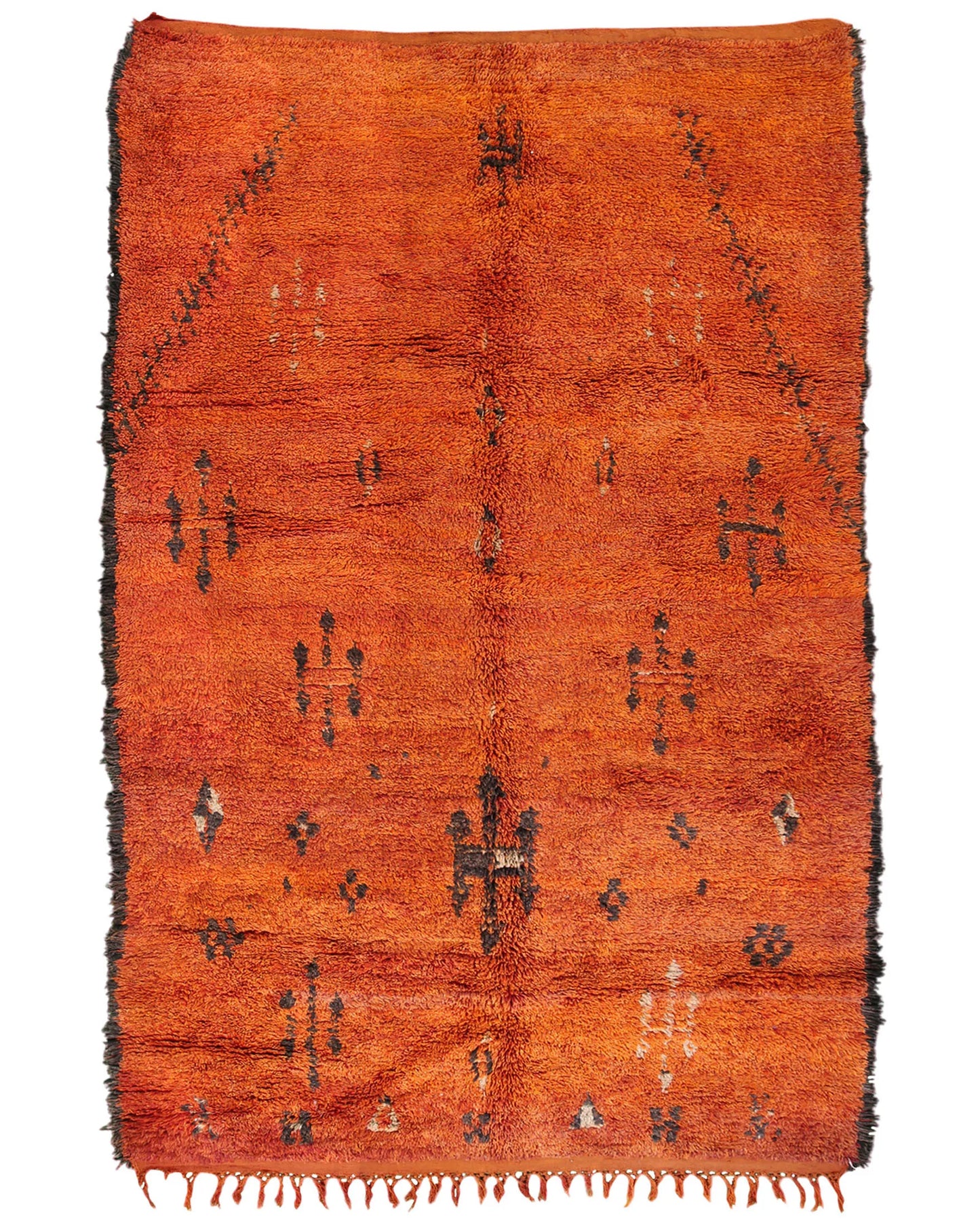 Vintage Moroccan Rug 6'3" x 11'4" – Ref. 4145