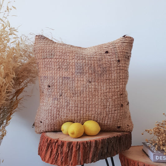 Moroccan Kilim Pillow - Lumbar Kilim Cushion Cover
