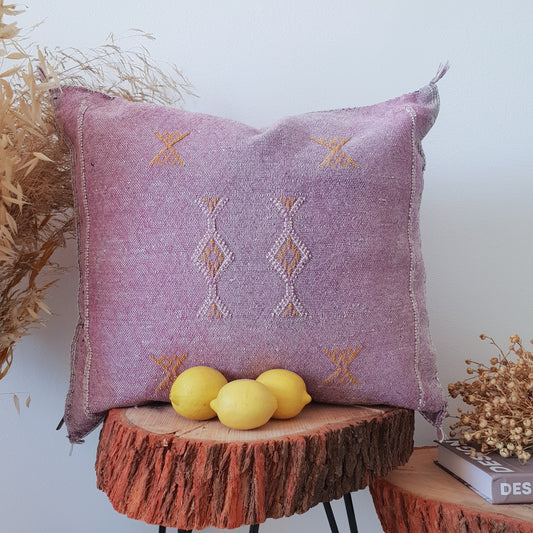 Moroccan Sabra Cactus Silk Cushion Cover