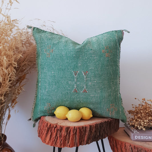 Moroccan Sabra Cactus Silk Cushion