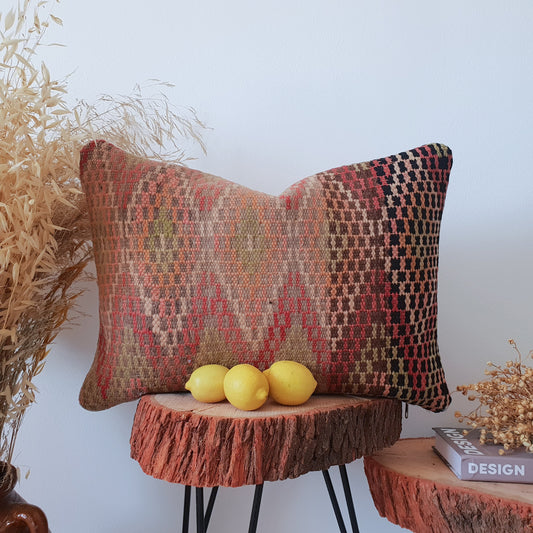 Moroccan Kilim Pillow - Kilim Cushion Cover