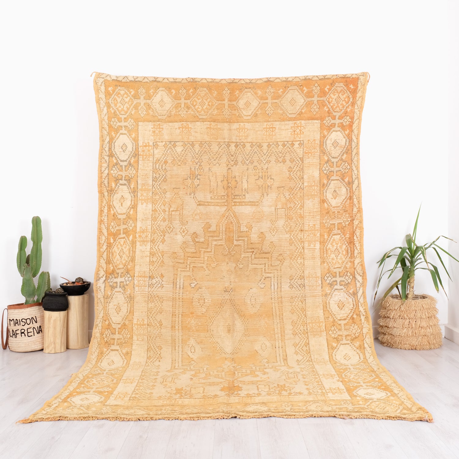 Moroccan rug authentic Boujaad, 13'3x10 ft, 4x3 m