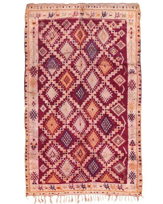 Vintage Moroccan Rug 5'9" x 12'8" – Ref. 4137