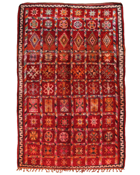 Vintage Moroccan Rug 5'7" x 10'9" – Ref. 4128