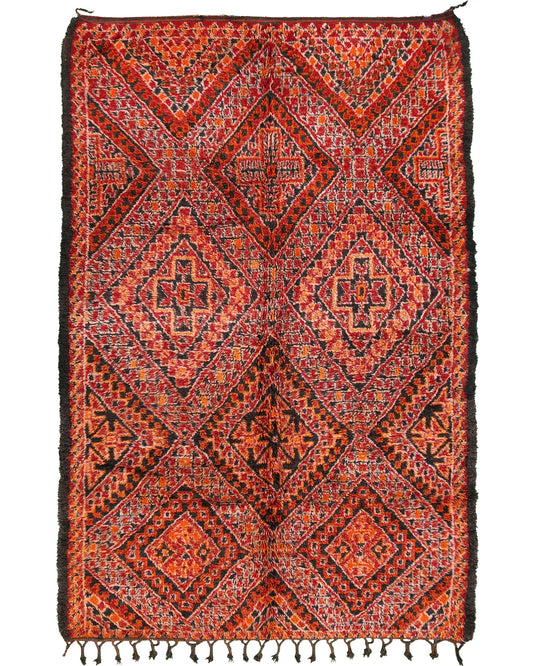 Vintage Moroccan Rug 7'0" x 13'1" – Ref. 4152