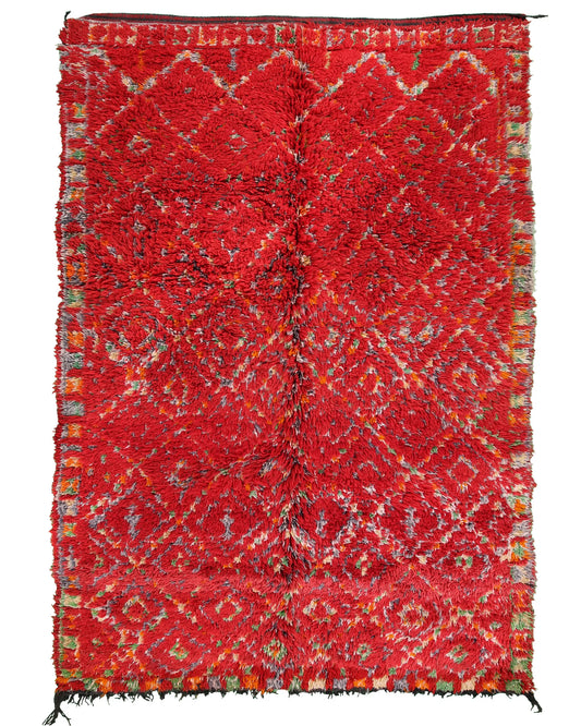 Vintage Moroccan Rug 6'4" x 10'5" – Ref. 4132