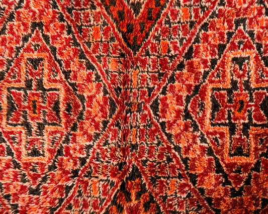 Vintage Moroccan Rug 7'0" x 13'1" – Ref. 4152