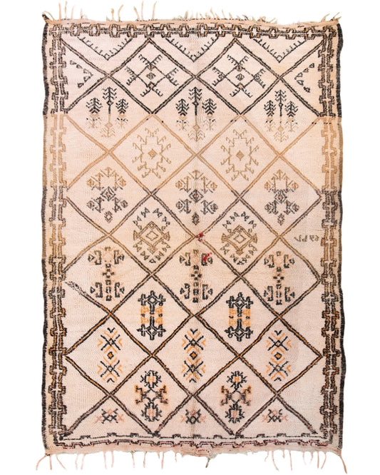 Vintage Moroccan Rug 5'6" x 9'4" – Ref. 4143