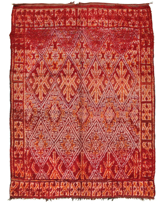 Vintage Moroccan Rug 6'7" x 9'7" – Ref. 4150