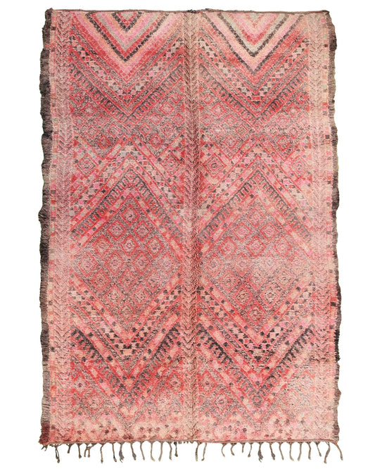 Vintage Moroccan Rug 6'5" x 11'8" – Ref. 4147