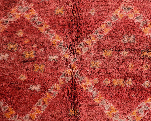 Vintage Moroccan Rug 5'7" x 11'4" – Ref. 4219