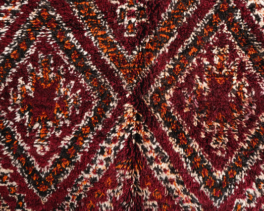 Vintage Moroccan Rug 6'7" x 11'8" – Ref. 4180